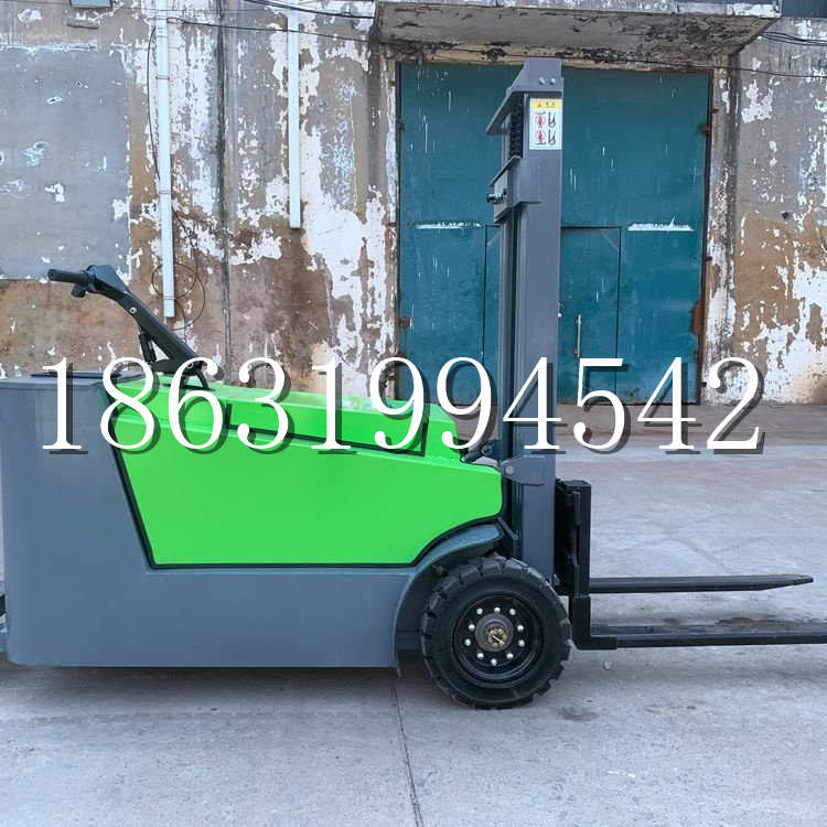 西宁市小型电动叉车1吨2吨步行站驾式电瓶堆高充电装卸车液压升降车铲车